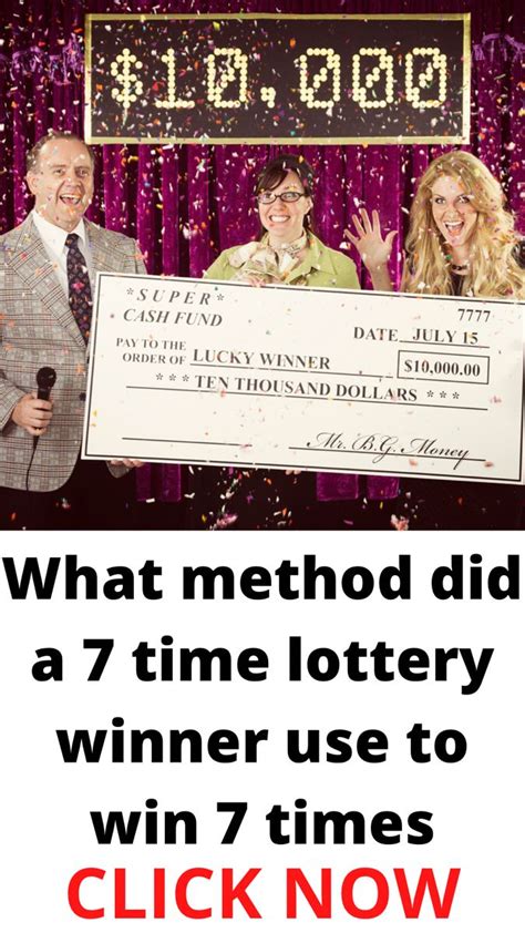 7 time lottery winner secrets.
